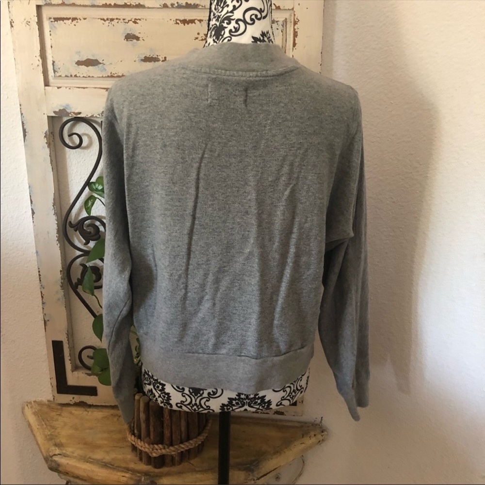⭐️SOLD Everlane gray high crew neck sweatshirt - Picture 5 of 9